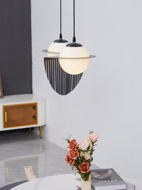 Black Glass Pendant Lamp - Vakkerlight