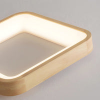 Ligna Square Ceiling Light - Vakkerlight