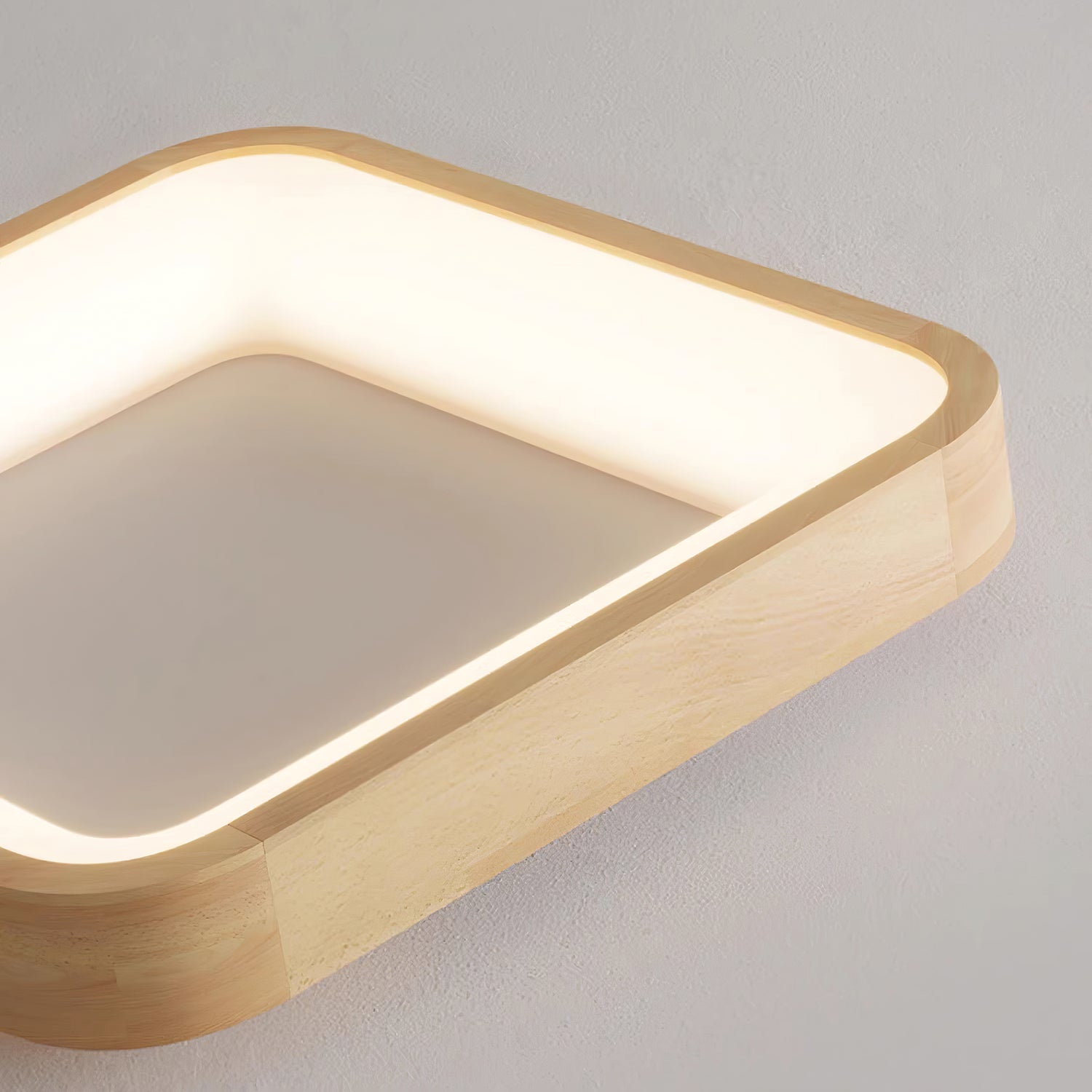 Ligna Square Ceiling Light - Vakkerlight