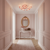 Lotus Leaf Glass Ceiling Lamp - Vakkerlight