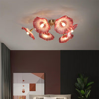 Lotus Leaf Glass Ceiling Lamp - Vakkerlight