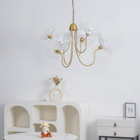 Lotus Leaf Glass Chandelier - Vakkerlight