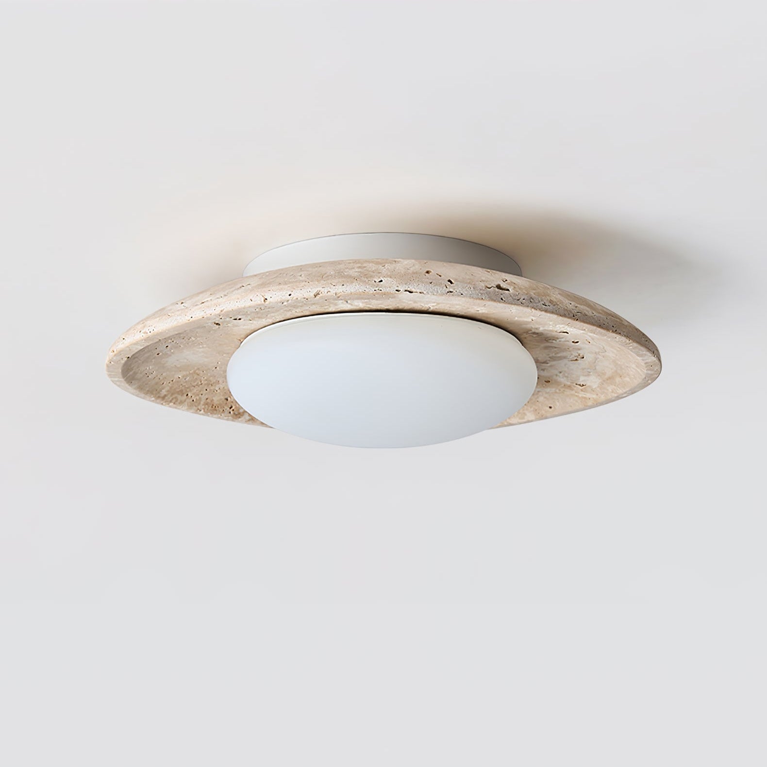 Luma Travertine Ceiling Light - Vakkerlight