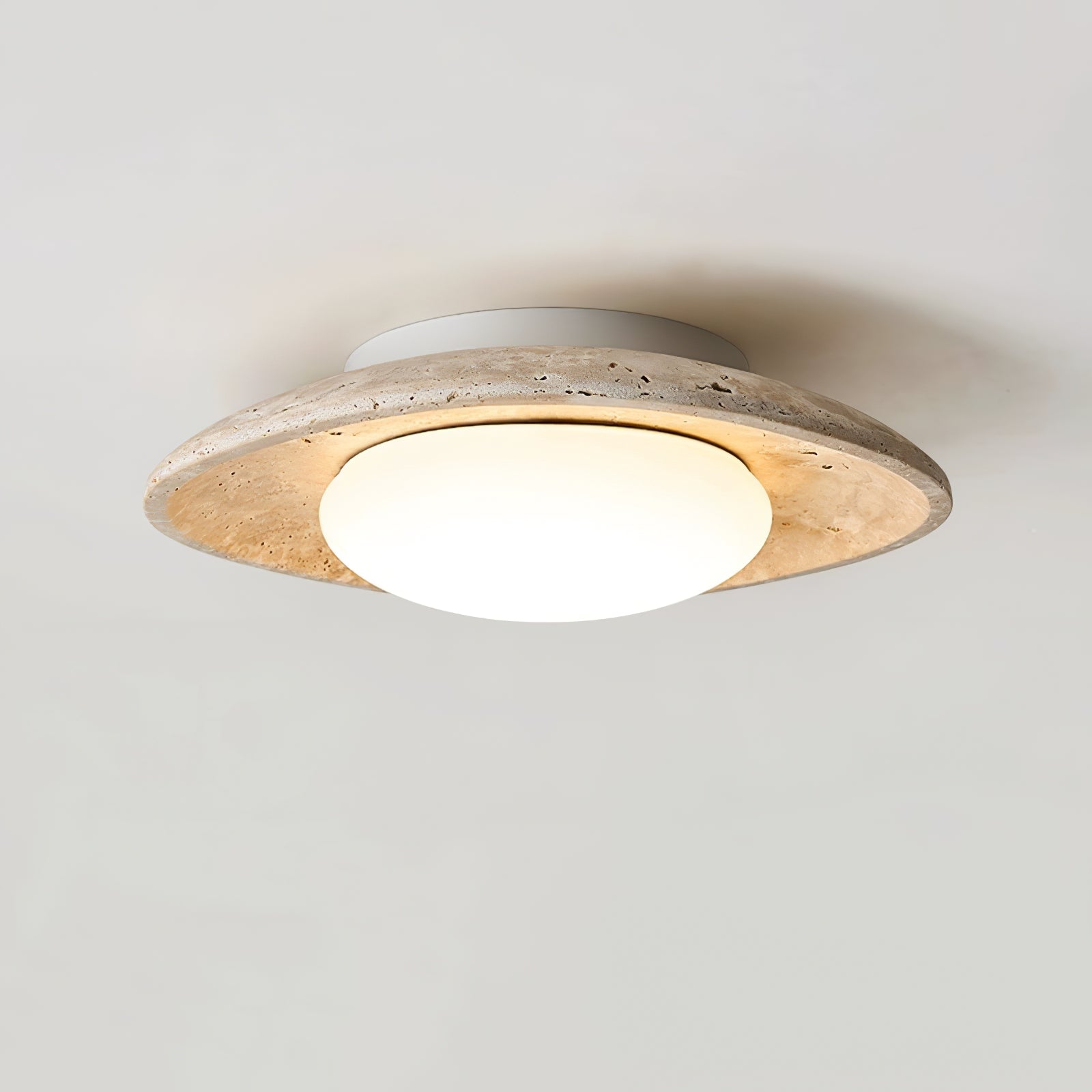 Luma Travertine Ceiling Light - Vakkerlight
