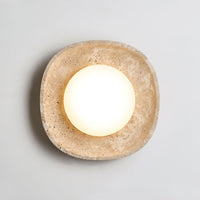 Luma Travertine Ceiling Light - Vakkerlight