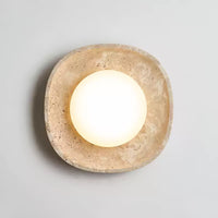 Luma Travertine Ceiling Light - Vakkerlight