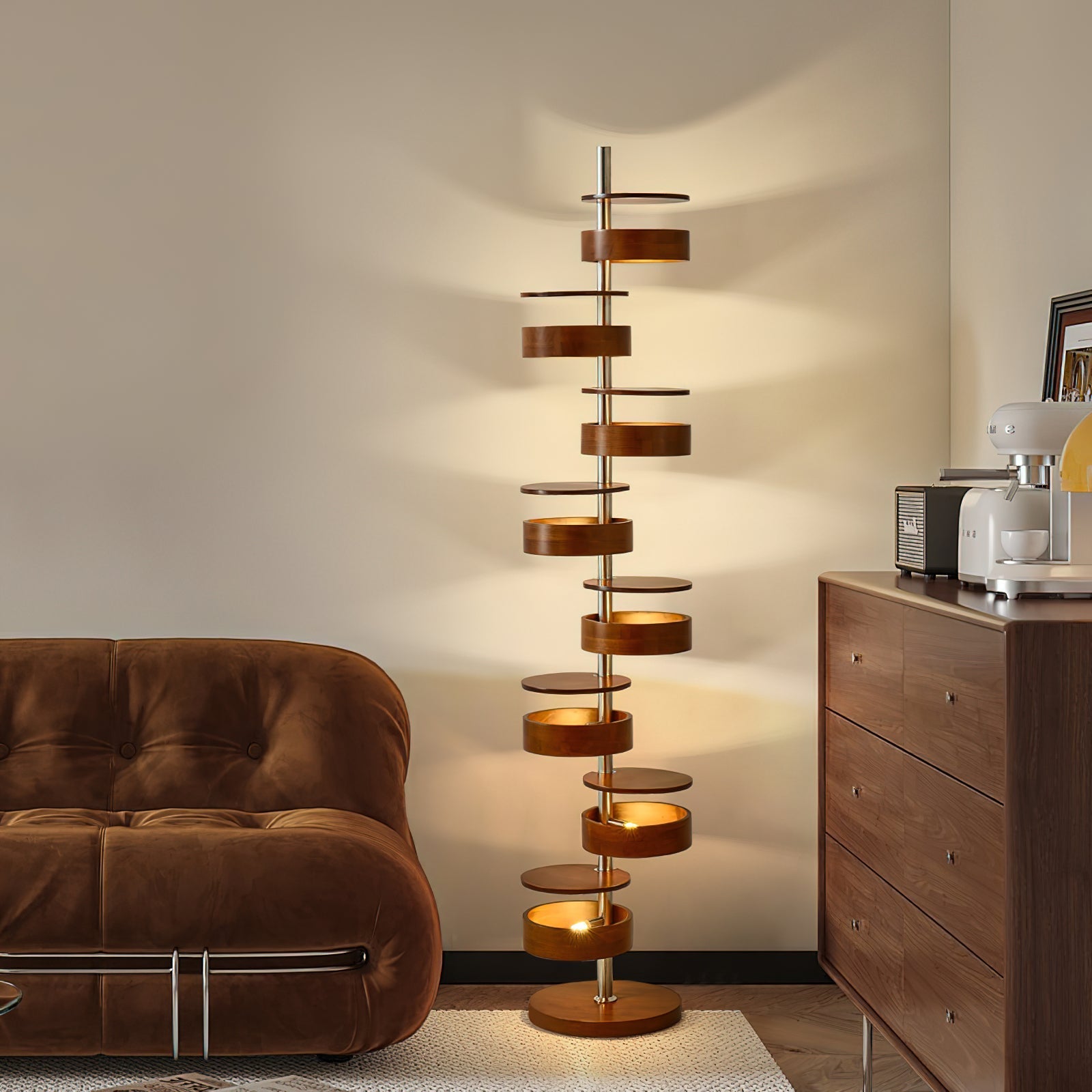 Luminis Wooden Floor Lamp - Vakkerlight