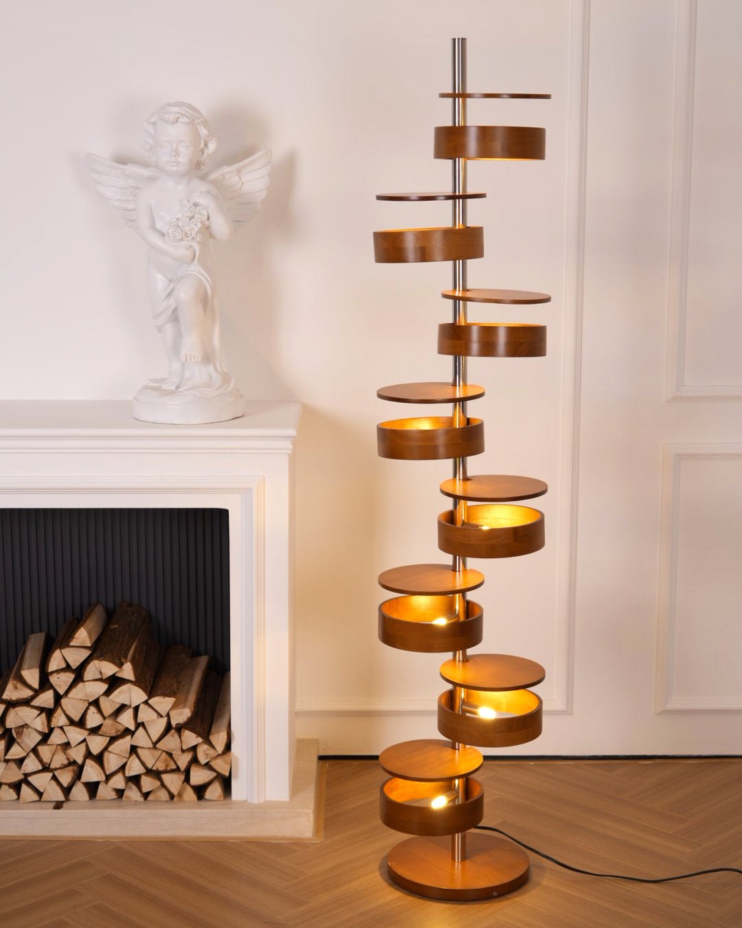 Luminis Wooden Floor Lamp - Vakkerlight