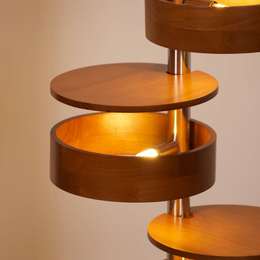 Luminis Wooden Floor Lamp - Vakkerlight