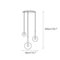 Vakker Limited Luna Sospeso 3-Light Cloud Pendant Lamp — Detail View 4
