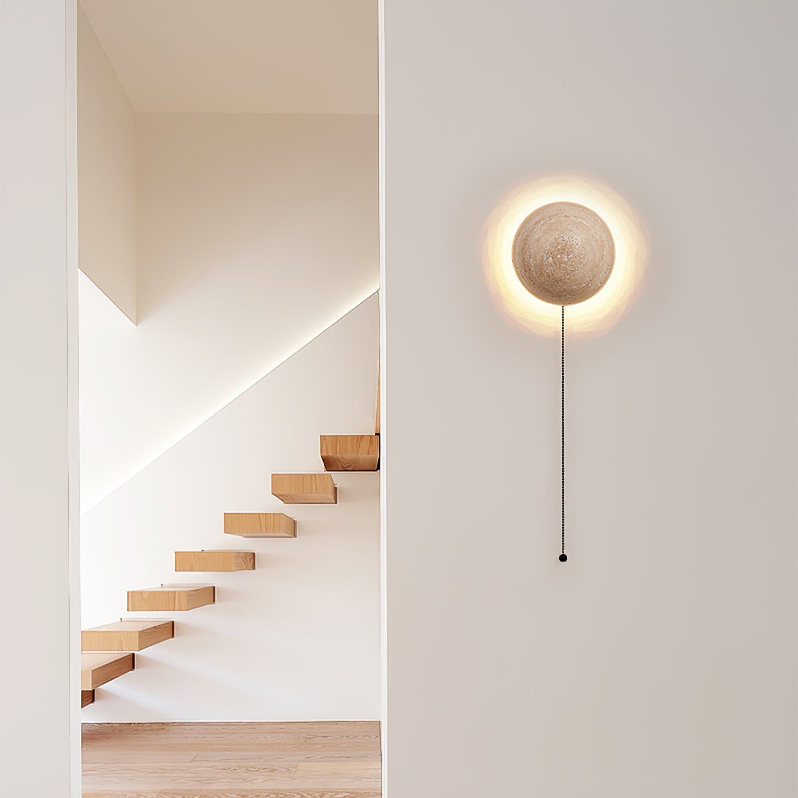 Luna Travertine Wall Light - Vakkerlight
