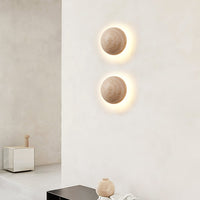 Luna Travertine Wall Light - Vakkerlight