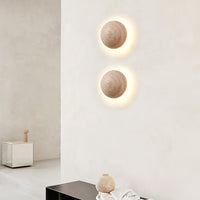 Luna Travertine Wall Light - Vakkerlight