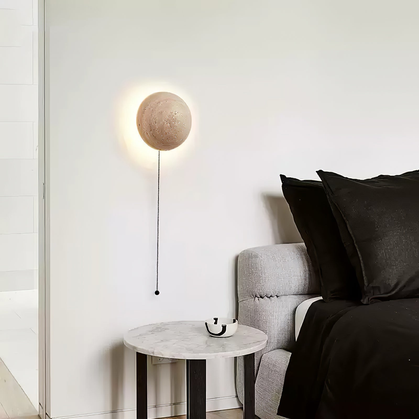 Luna Travertine Wall Light - Vakkerlight