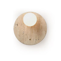 Luna Travertine Wall Sconce - Vakkerlight