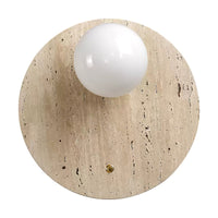 Luna Travertine Wall Sconce - Vakkerlight