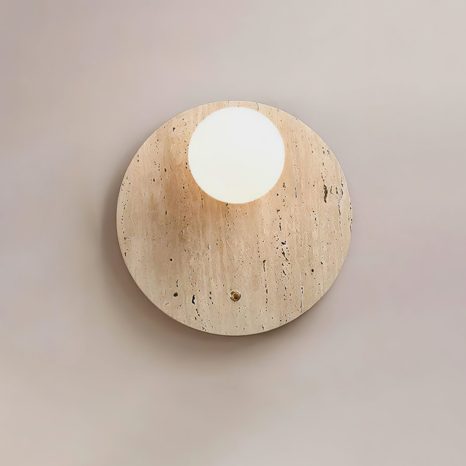 Luna Travertine Wall Sconce - Vakkerlight