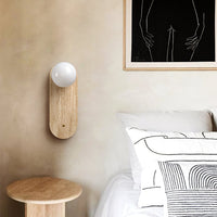 Luna Travertine Wall Sconce - Vakkerlight