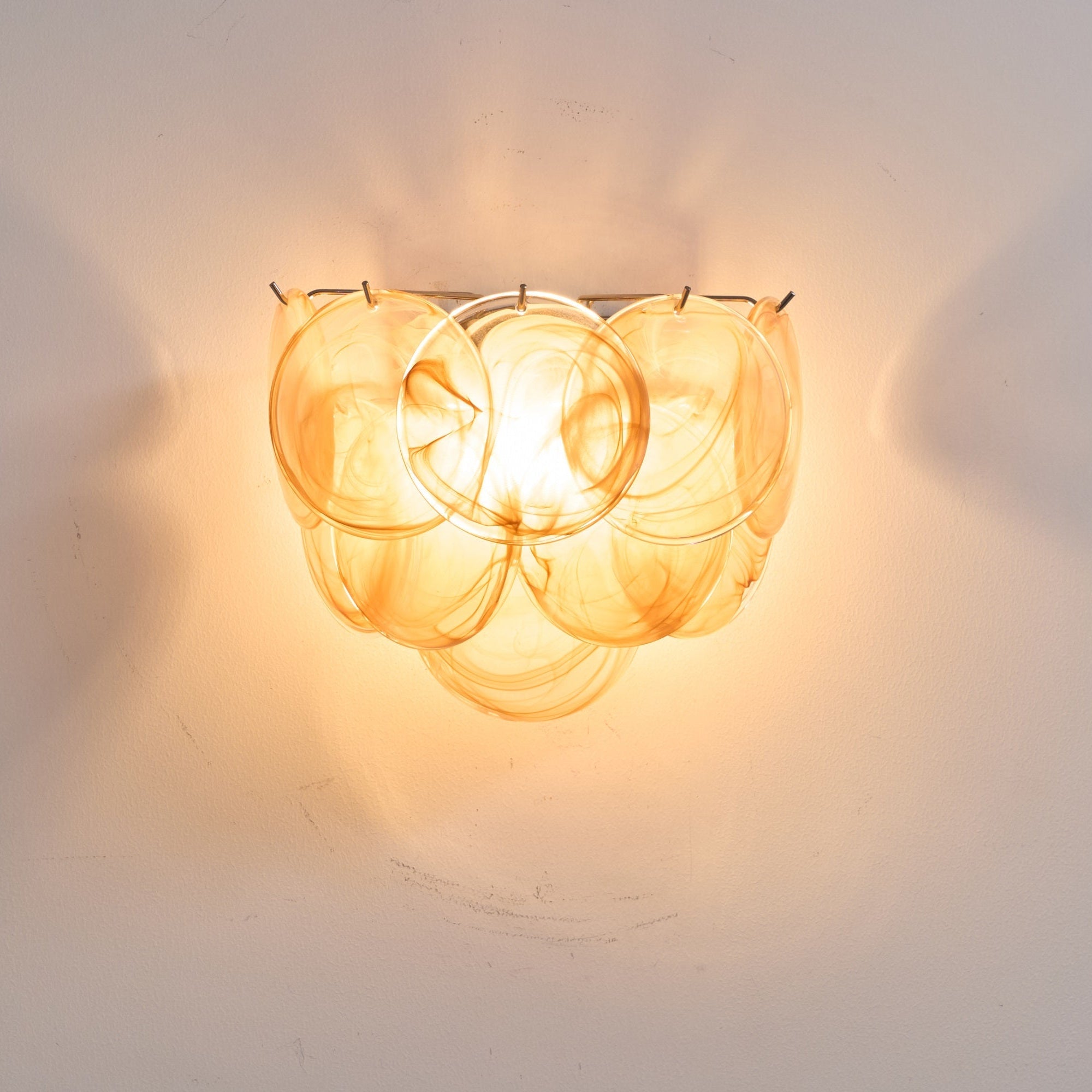 Lunaria Disc Murano Wall Lamp - Vakkerlight