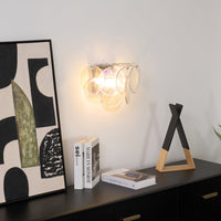 Lunaria Disc Murano Wall Lamp - Vakkerlight