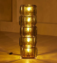 Lush Glass Tower Floor Lamp - Vakkerlight
