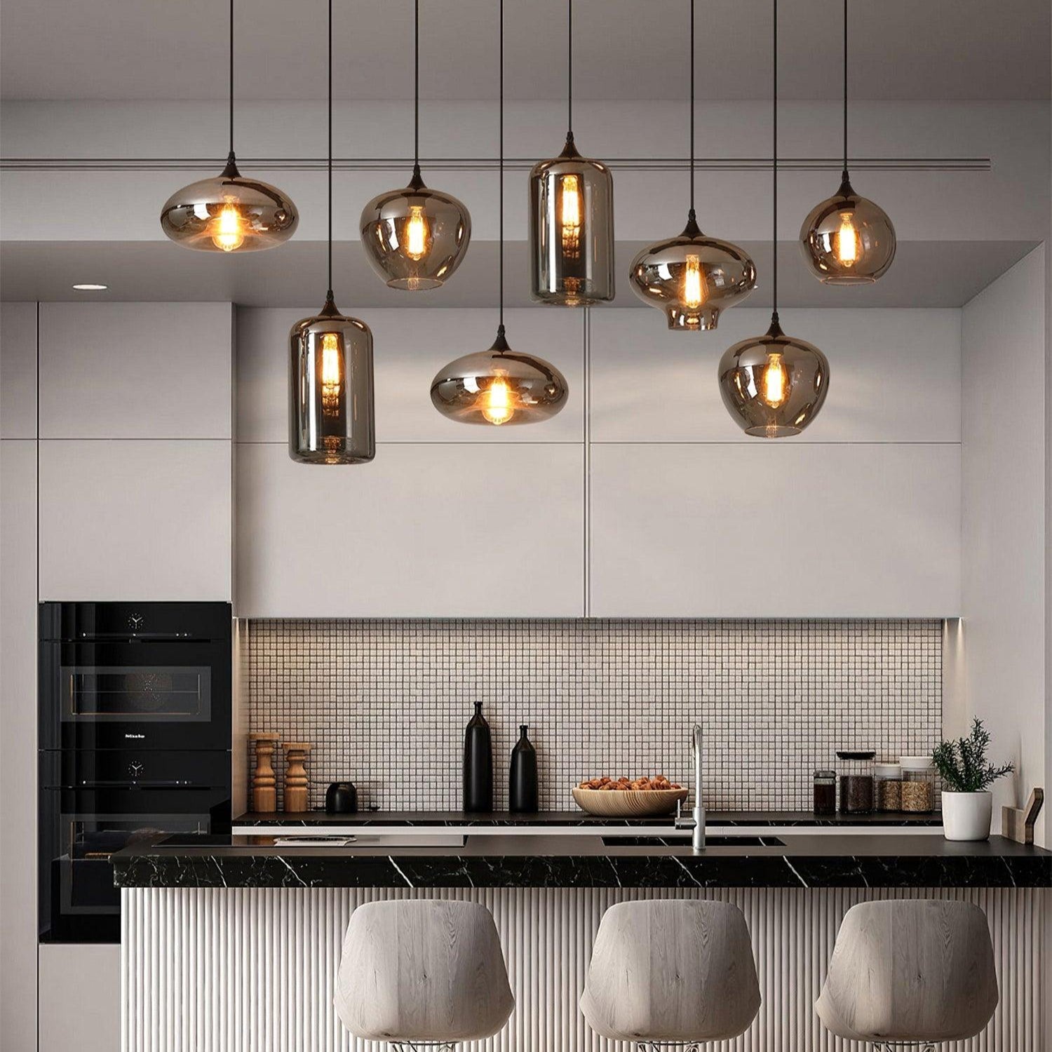 Bottle Glass Pendant Light - Vakkerlight