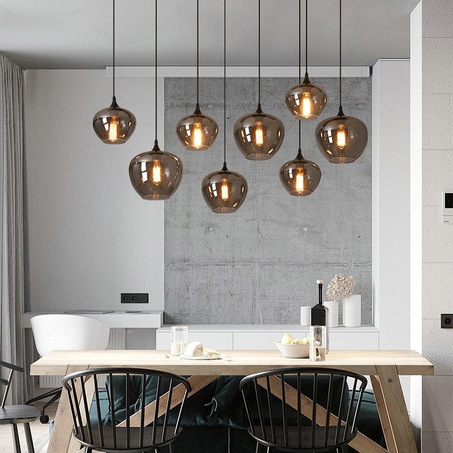 Bottle Glass Pendant Light - Vakkerlight