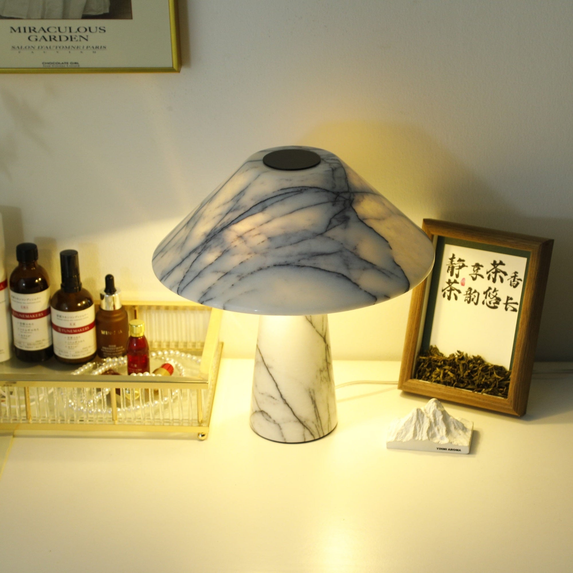 Marbella Marble Table Lamp - Vakkerlight