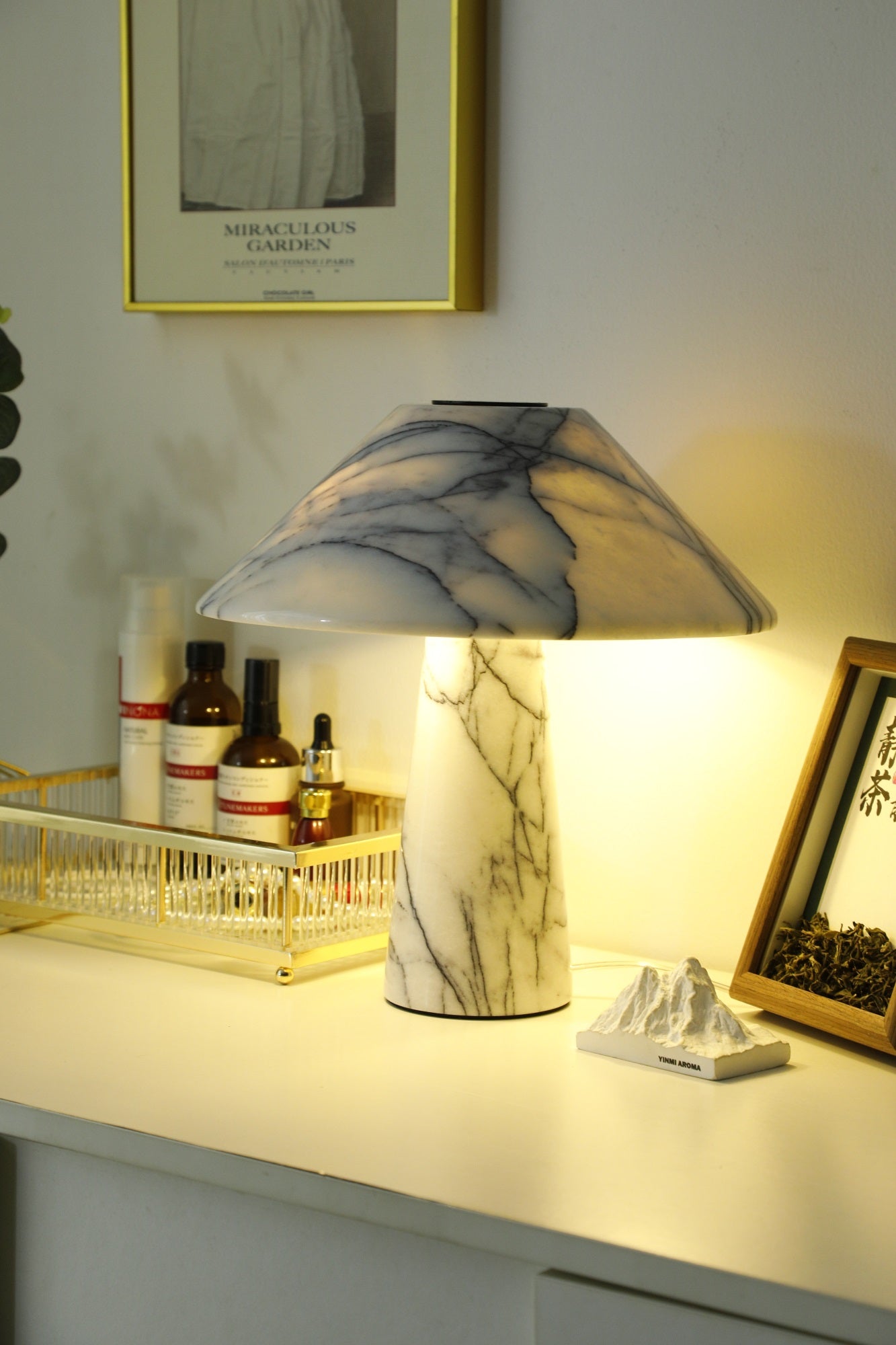 Marbella Marble Table Lamp - Vakkerlight