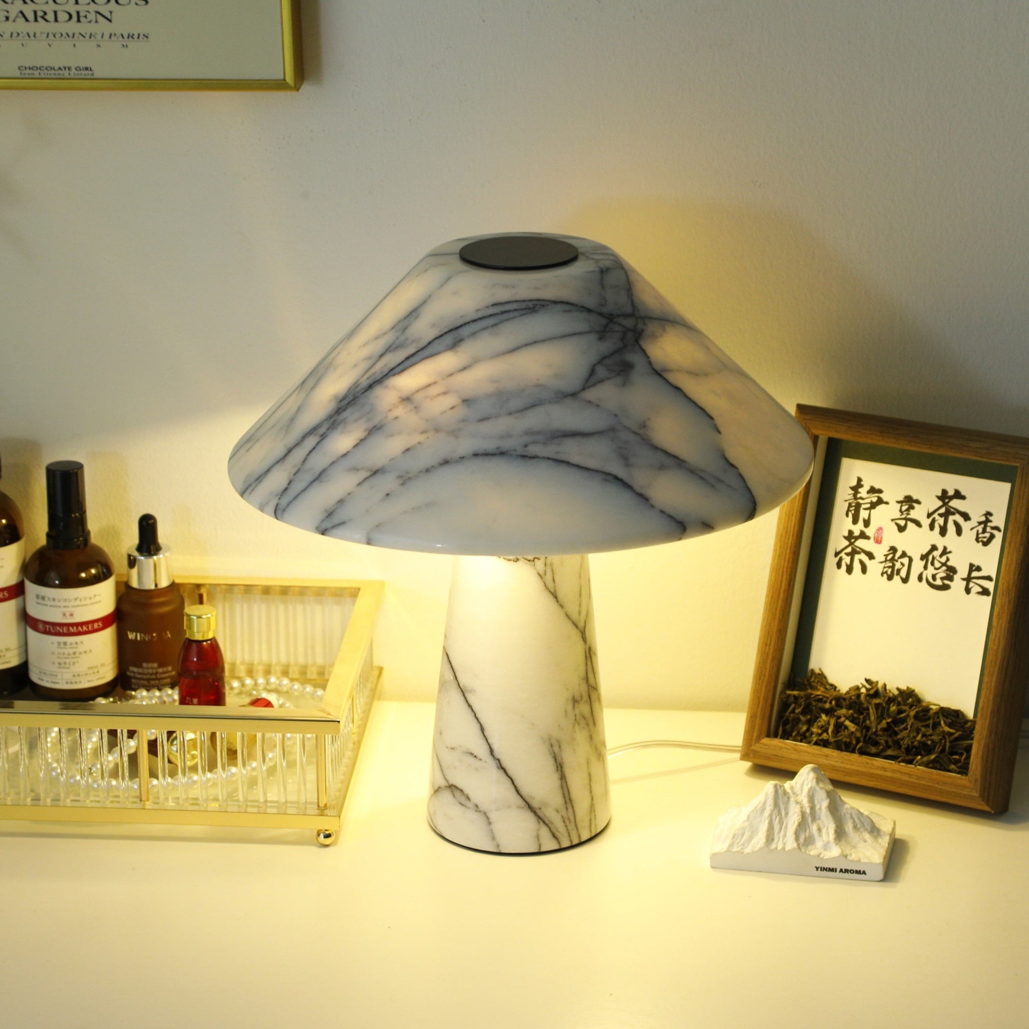 Marbella Marble Table Lamp - Vakkerlight