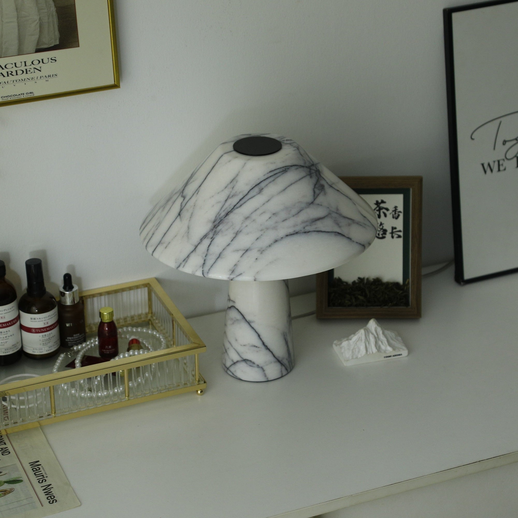 Marbella Marble Table Lamp - Vakkerlight