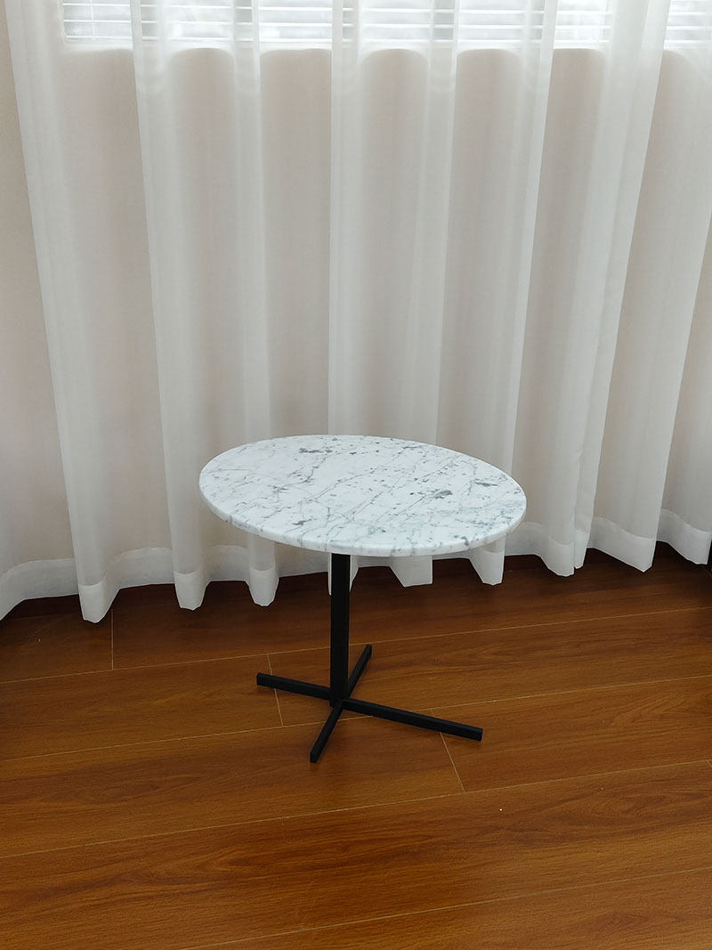 Marble Accent Side Table - Vakkerlight