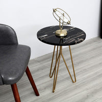 Marble Accent Side Table - Vakkerlight