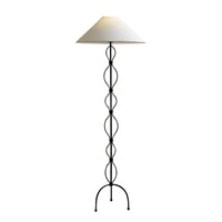 Minimalist Iron Twist Floor Lamp - Vakkerlight