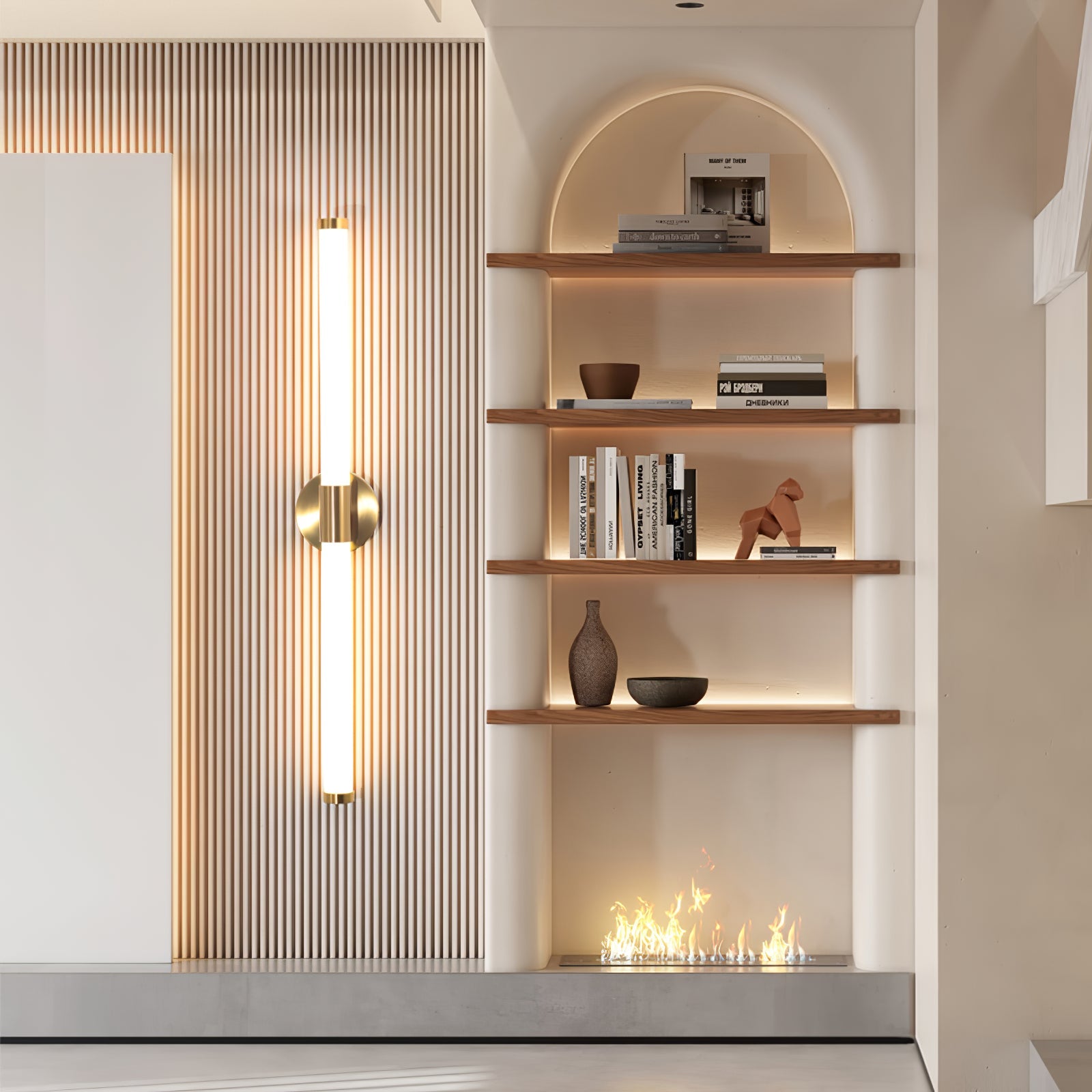 Minimalist Vertical Wall Sconce - Vakkerlight