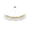 Modern Crystal Tree Branch Chandelier, Modern light luxury style, suitable for hotel lobby and high-end restaurant