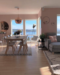 Modern Oslo Wood Floor Lamp - Vakkerlight