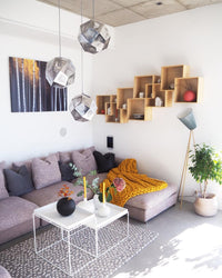 Modern Oslo Wood Floor Lamp - Vakkerlight