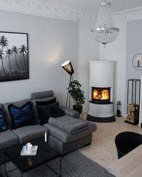 Modern Oslo Wood Floor Lamp - Vakkerlight