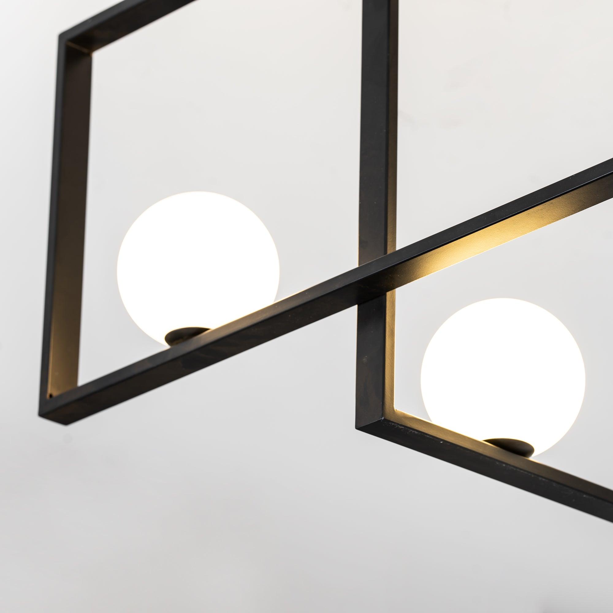 Mondrian Glass Ceiling Light - Vakkerlight