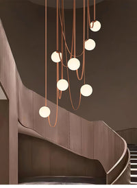 Multiple Belt Art Pendant Light - Vakkerlight
