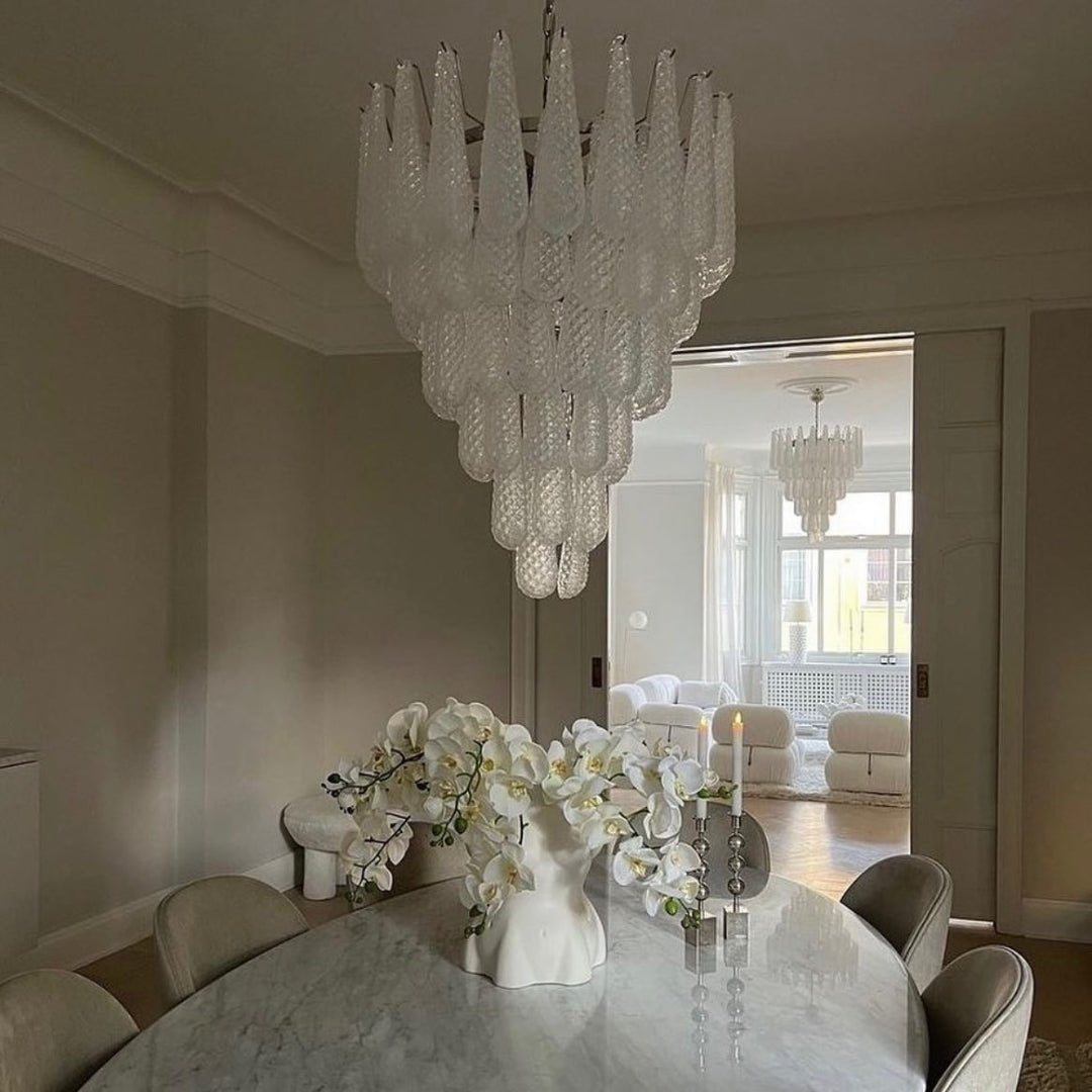 Murano Glass Dewdrop Chandelier - Vakkerlight