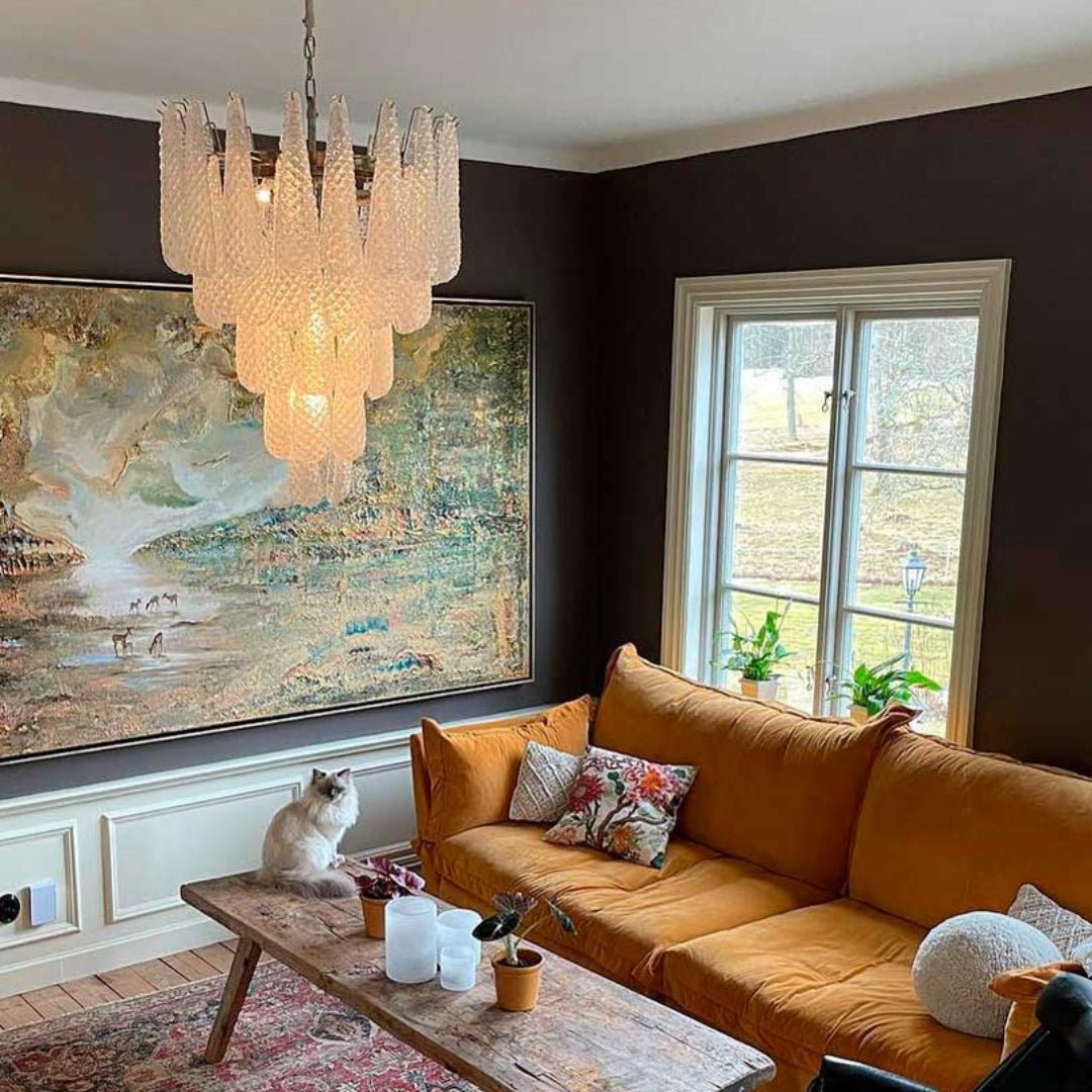 Murano Glass Dewdrop Chandelier - Vakkerlight