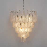 Murano Glass Droplet Chandelier - Vakkerlight