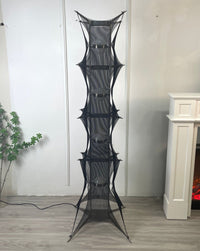 Noir Mesh Tower Floor Lamp - Vakkerlight