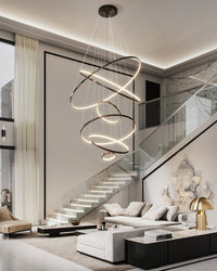 Orrery Rings Chandelier - Vakkerlight