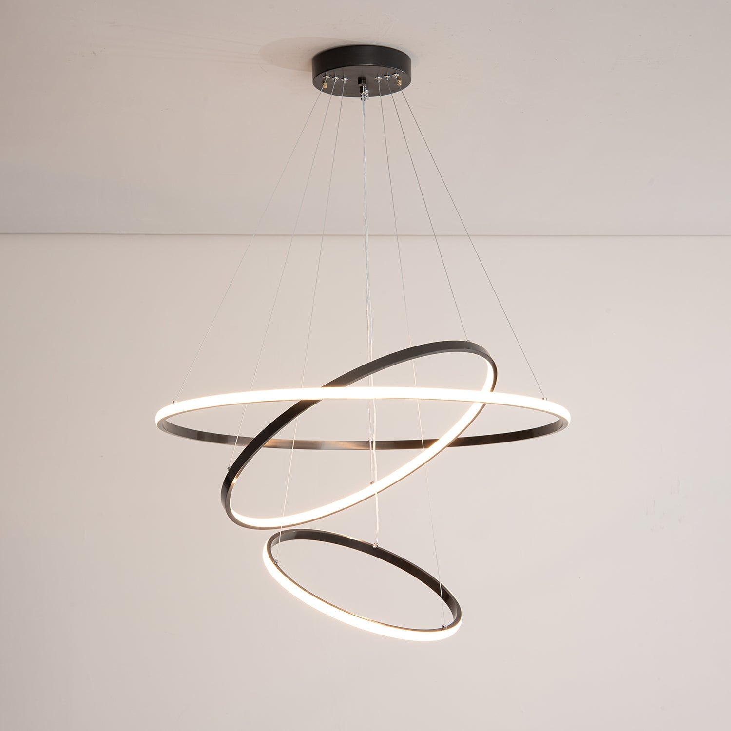 Orrery Rings Chandelier - Vakkerlight