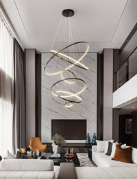Orrery Rings Chandelier - Vakkerlight