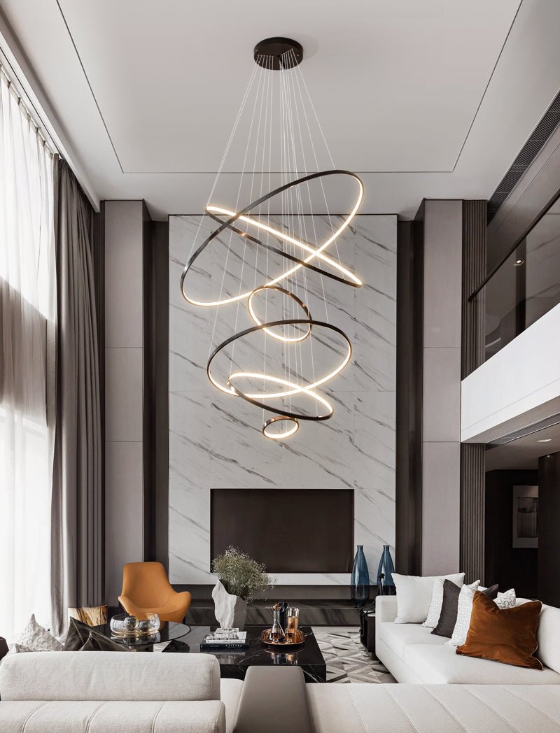 Orrery Rings Chandelier - Vakkerlight
