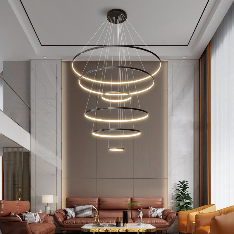 Orrery Rings Chandelier - Vakkerlight